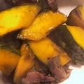 クックS5N2AF☆'s cooksnap of when they made かぼちゃと豚バラの味噌炒め.