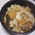 きらり流れ星's cooksnap of when they made うどん鍋うどんすき♪簡単豚肉つゆ.