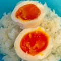 ポムポムポヨコ's cooksnap of when they made これも卵ご飯！？☺煮卵まぜまぜご飯☺.