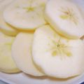 アヒる子's cooksnap of when they made 朝のフルーツ　11月　蜜入り林檎の輪切り.