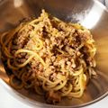 クックAPCAOA☆'s cooksnap of when they made ジャージャー麺風～肉味噌うどん～.