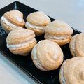 シャンタン's cooksnap of when they made ☆さくっ　ふわっ☆　　　ダックワーズ　　　　　　　　　モカ・紅茶・抹茶　.