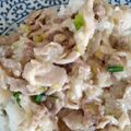 KannoPopo's cooksnap of when they made 豚バラと長ねぎで簡単美味しいねぎ塩豚丼♡.