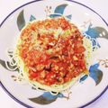 さおりらっくま's cooksnap of when they made トマト消費に！簡単自家製ミートソース☆★.
