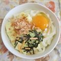 mmameco's cooksnap of when they made お茶漬けの素とチーズでクリーミーうどん♡.