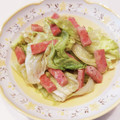 まんまるまうちゃん's cooksnap of when they made 簡単＊レタスとボロニアソーセージ炒め＊.