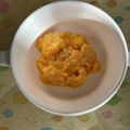 おくずかけ's cooksnap of when they made 【離乳食中期】ささ身入りかぼちゃマッシュ.