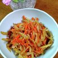 yuchiママ's cooksnap of when they made 菊芋のきんぴら！.