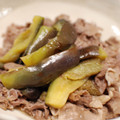 iam樹's cooksnap of when they made 牛肉と水なすの煮びたし✿柚子胡椒風味❤.