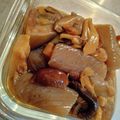 えむじえい's cooksnap of when they made スピードお節❖一口椎茸とひよこ豆の煮物.