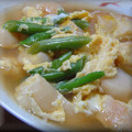 かき氷's cooksnap of when they made お麩とさやえんどうの玉子とじ.