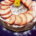 momoppo's cooksnap of when they made 簡単 焼かない生チョコケーキ ＊.