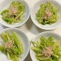 CHISA☆ごはん♪'s cooksnap of when they made ブロッコリーの茎のわさび和え.