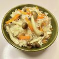 azbjbn's cooksnap of when they made 美味すぎたおでん出汁でずぼら炊き込みご飯.