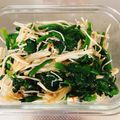 ささみちゃんマン's cooksnap of when they made ほうれん草とエノキのお浸し.