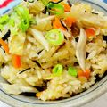 U☆kaoru's cooksnap of when they made まいたけとひじきの炊き込みごはん.