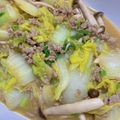 ☆hiroppy☆'s cooksnap of when they made パパっと作れる！白菜のそぼろあんかけ.
