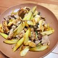 Ktwinkle's cooksnap of when they made 厚揚げ、豚肉、セロリの甜面醤炒め☆.