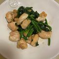 ピーナッツ子♪'s cooksnap of when they made 簡単！むね肉とほうれん草の柚子胡椒炒め.