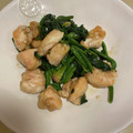 ピーナッツ子♪'s cooksnap of when they made 簡単！むね肉とほうれん草の柚子胡椒炒め.