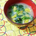 ふうはっちゃん's cooksnap of when they made ほうれん草&ネギの味噌汁.