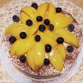 kaiselim's cooksnap of when they made カフェモカ♡　デコレーションケーキ.