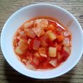 ポニーリボン's cooksnap of when they made トマト缶で簡単に　濃ゆ～いミネストローネ.