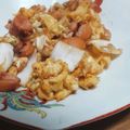 まーく71's cooksnap of when they made ☆白菜・ウインナー・卵の中華炒め☆.