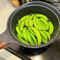 かのと's cooksnap of when they made シンプルが美味しい☆スナップエンドウ♪.