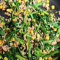 えみりんたん's cooksnap of when they made ほうれん草と豚挽きのバター炒め.