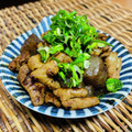 料理男子部's cooksnap of when they made 甘めが美味しい♬モツと蒟蒻の甜面醤炒め.