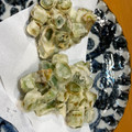 maezuchu's cooksnap of when they made まとまり易い、葱と人参のかき揚げ.