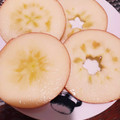 ひっこ's cooksnap of when they made 簡単　りんご　切り方　可愛い.