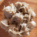 under_sun's cooksnap of when they made レンジで作る！里芋とえのきのおかか和え.