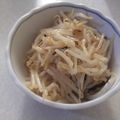 きらり流れ星's cooksnap of when they made レンチンもやしの塩昆布ナムル.