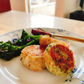 クックゆ〜ほキッチン's cooksnap of when they made 玉ねぎ蓮根のもちもち焼き.