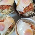ぼりすさん's cooksnap of when they made ☆ひき肉トマト味ロコモコ丼☆.