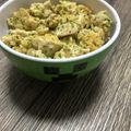 みりん調味料's cooksnap of when they made お手軽☆お豆腐と天かすの卵とじ丼.