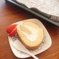 あやこ・む！'s cooksnap of when they made 新聞紙で作るロールケーキ型.