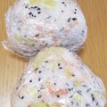 えりこ82☆'s cooksnap of when they made 鮭&たくあんのおにぎり♪.