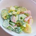 茶太郎ラッシュ･ω･'s cooksnap of when they made きゅうりとゆで卵のサラダ.