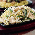 クック3539PY☆'s cooksnap of when they made もやしは便利☆鶏ささみ、ニラの塩焼きそば.
