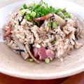 みき14's cooksnap of when they made 繊維たっぷり♪ごぼうとひじきの玄米炒飯.