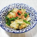 ＠迷子＠'s cooksnap of when they made ニラとキャベツの卵炒め.