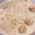 yu2mi's cooksnap of when they made 鶏だんごと白菜のクリーム煮.