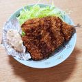 ゆかりんご117♪'s cooksnap of when they made 新しい味!アジフライ 梅マヨ&紫蘇.