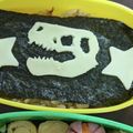 うまなす's cooksnap of when they made キャラ弁 恐竜.
