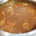 梅千胡's cooksnap of when they made ★簡単！豚汁をリメイクして＊カレー＊へ♪.