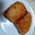 Akkers's cooksnap of when they made *簡単！きなこのフレンチトースト卵ﾅｼ*.