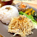YUH♡ママ's cooksnap of when they made 簡単☆鶏と切り干し大根のコク味噌バター煮.